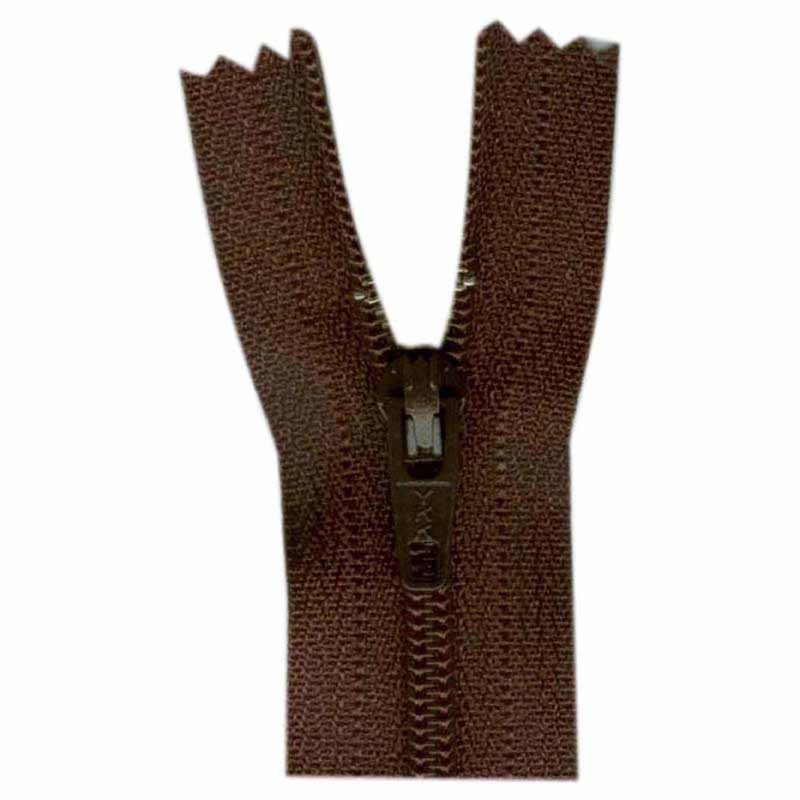 COSTUMAKERS General Purpose Closed End Zipper 18cm (7) – Sept. Brown – 1700