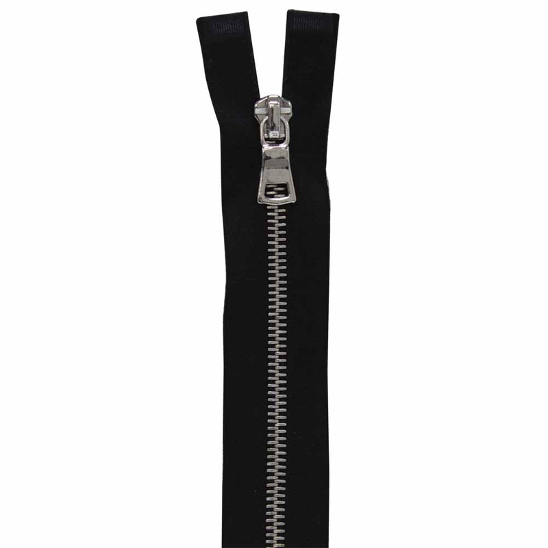 VIZZY Fashion One-Way Separating Zipper 50cm (20) – Black – 1734