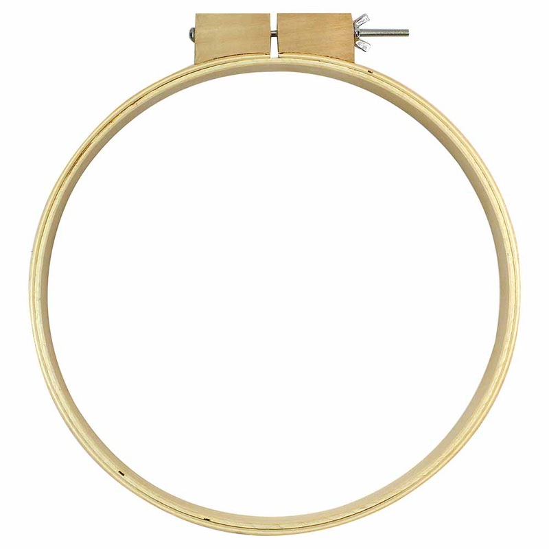 UNIQUE Wooden Quilting Hoop – 25.4 (10)