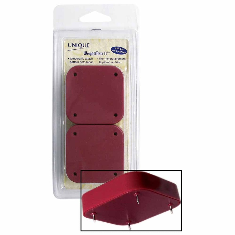 UNIQUE SEWING Weight Mate II with Pins – 2pcs