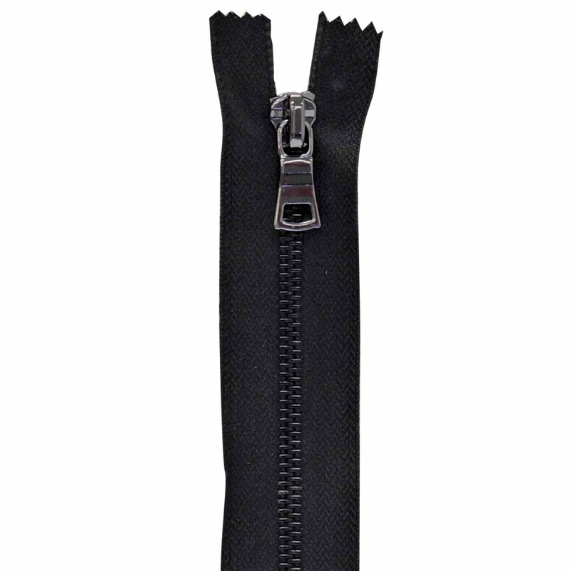 VIZZY Fashion One-Way Separating Zipper 50cm (20) – Black – 1735
