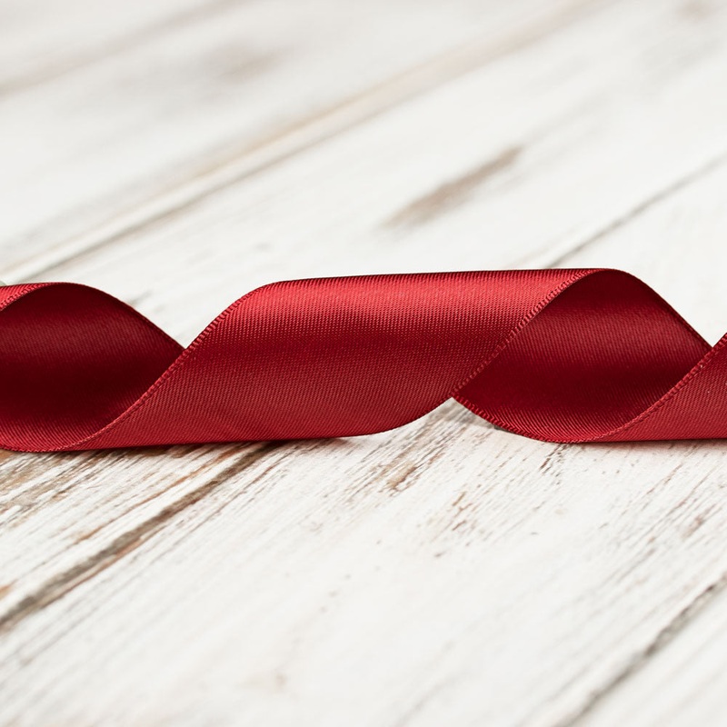 38mm Double Faced Satin Ribbon – Sherry