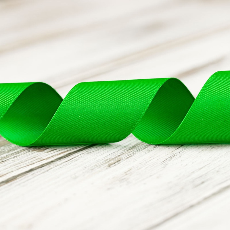 38mm Grosgrain Ribbon – Emerald