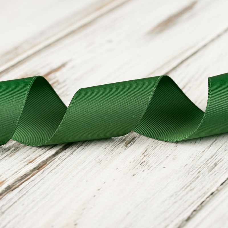 38mm Grosgrain Ribbon – Forest