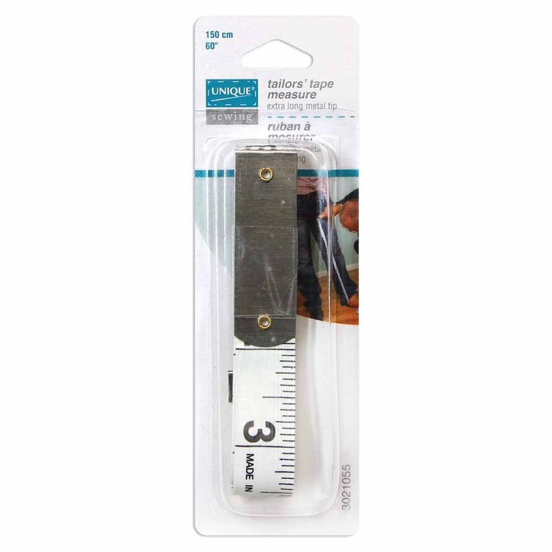 UNIQUE Tailor’s Tape Measure – Extra Long Metal Tip – 150cm (60)