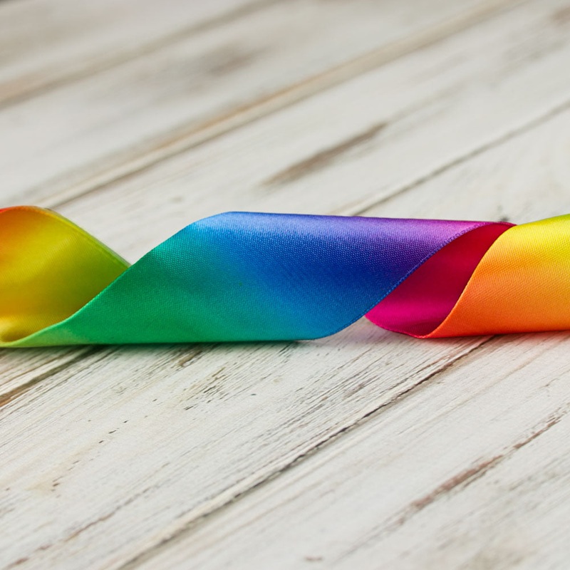 2 Blanket Binding – Bright Ombre