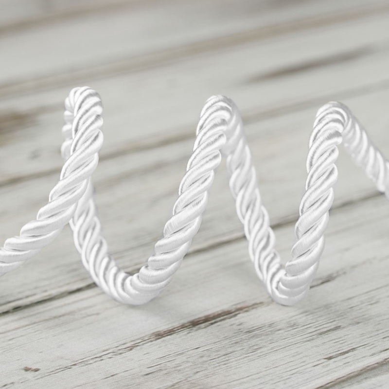 7mm Large Twisted Cord – Ivory