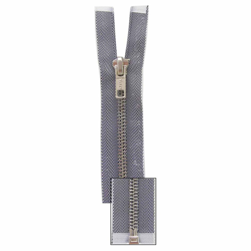 VIZZY Denim One-Way Separating Zipper 80cm (32) – Dark Blue – 1726