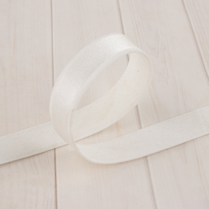 20mm Nylon/Spandex Bra Strap – White