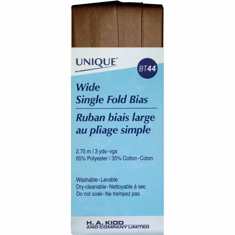 UNIQUE Wide 1 Fold 2.75m Mocha 780