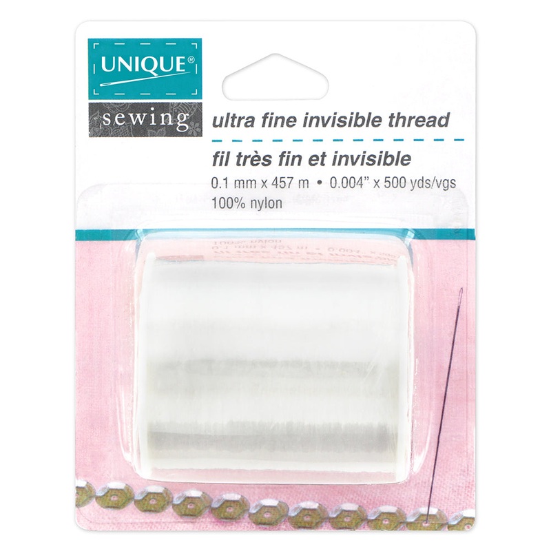 UNIQUE Ultra Fine Invisible Thread 457m – Clear