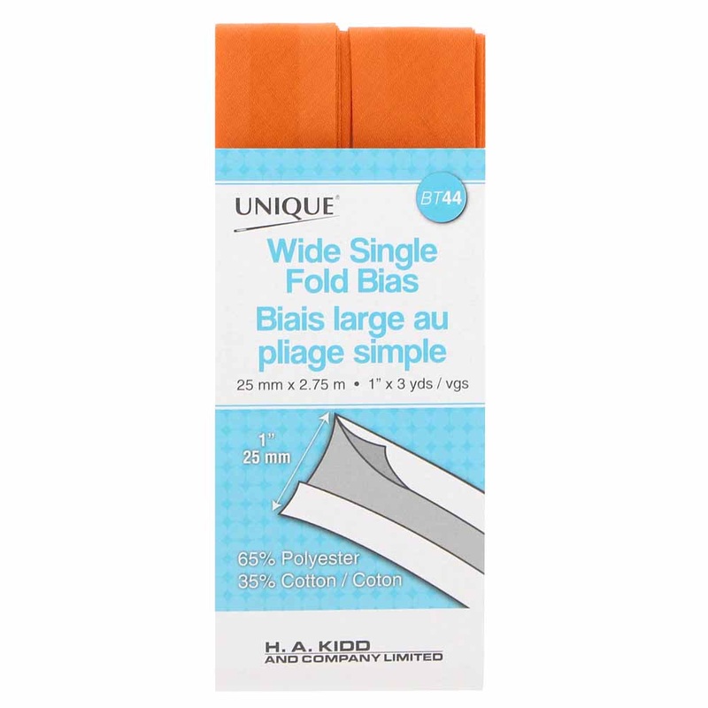 UNIQUE Wide 1 Fold 2.75m Orange 700