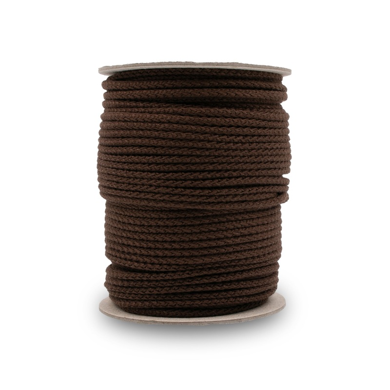 3mm Braided Cord – Brown