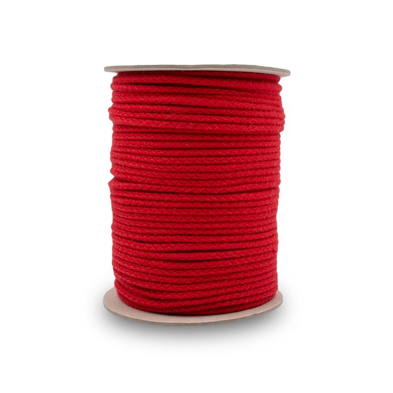 3mm Braided Cord – Red