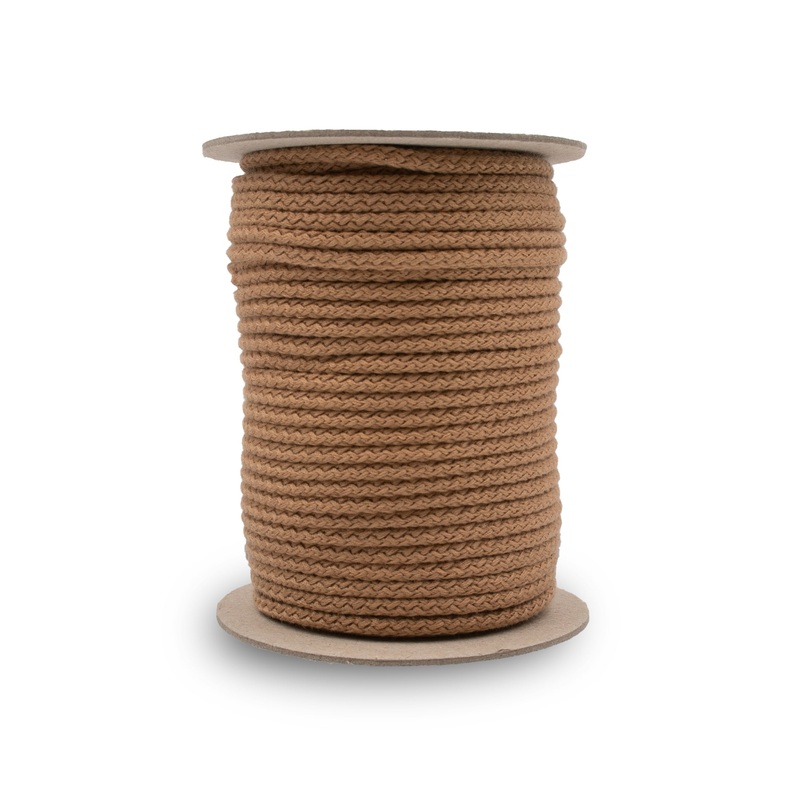 5mm Braided Cord – Taupe
