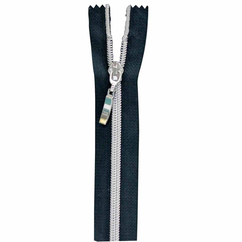 VIZZY Fashion Closed End Zipper 18cm (7) – Black – 1770