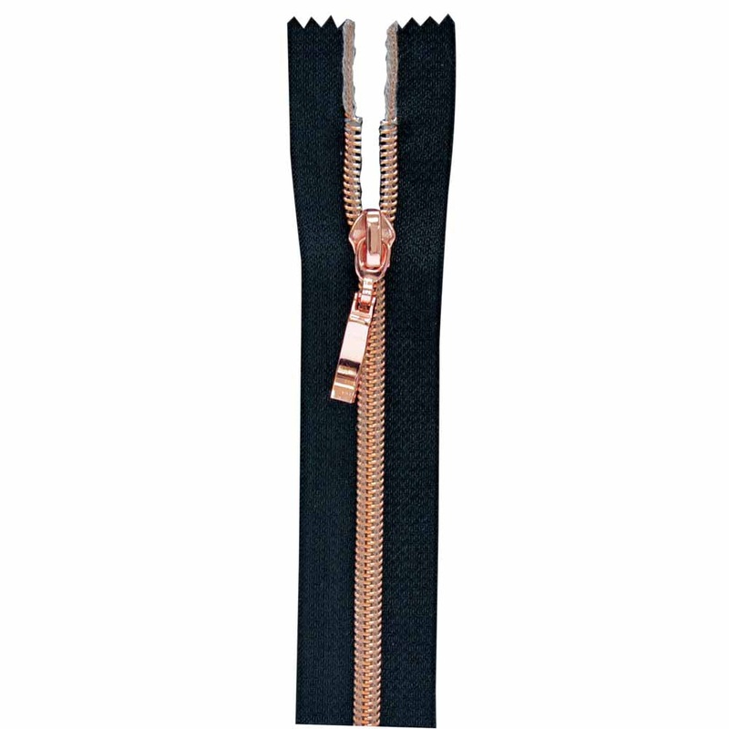 VIZZY Fashion Closed End Zipper 18cm (7) – Black – 1773