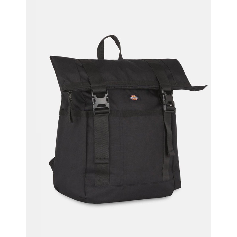 Dickies Ashville Roll Top Backpack – Black OWJT941458361780