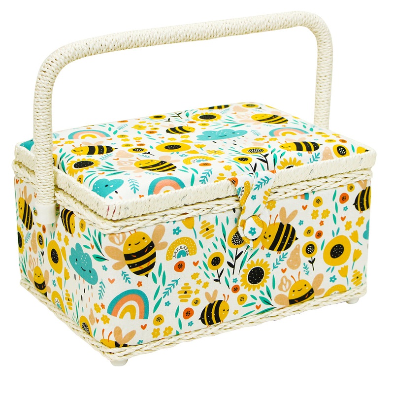VIVACE Medium Sewing Basket – Bumblebee