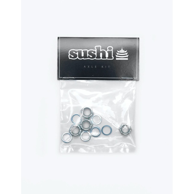 Sushi Axle Kit (4 x Nuts & 8 x Washers)