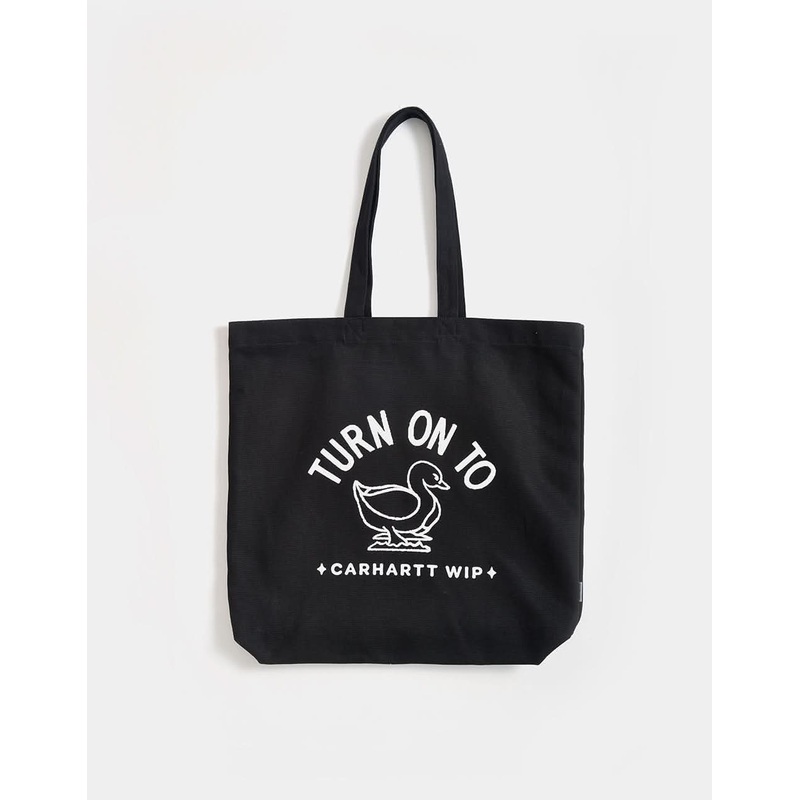 Carhartt WIP Stamp Tote Bag – Black/White