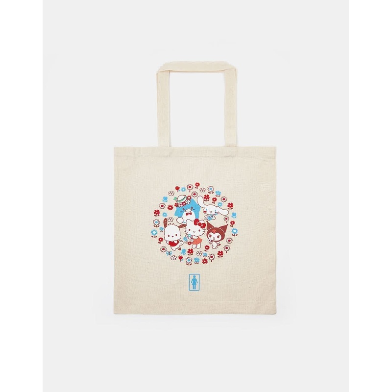 Girl x Hello Kitty Team Kitty Tote Bag – Natural