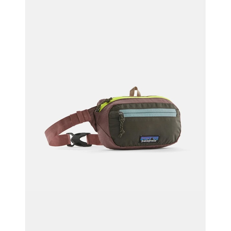 Patagonia Ultralight Black Hole Mini Hip Pack – Patchwork/Pine Needle Green