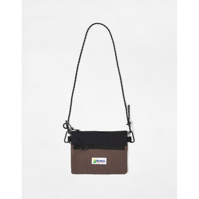 Butter Goods Hike Side Bag – Black/Brown