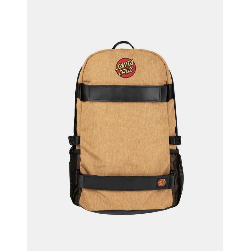Santa Cruz Classic Dot Emb Skatepack – Biscuit