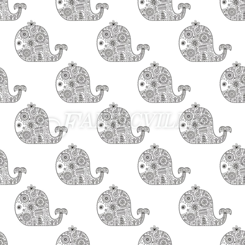 Zentangle Whales VTNX59471091