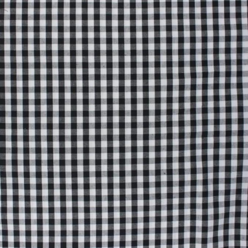 tissu-popeline-vichy-suzanne-noir-x-10cm-529457013