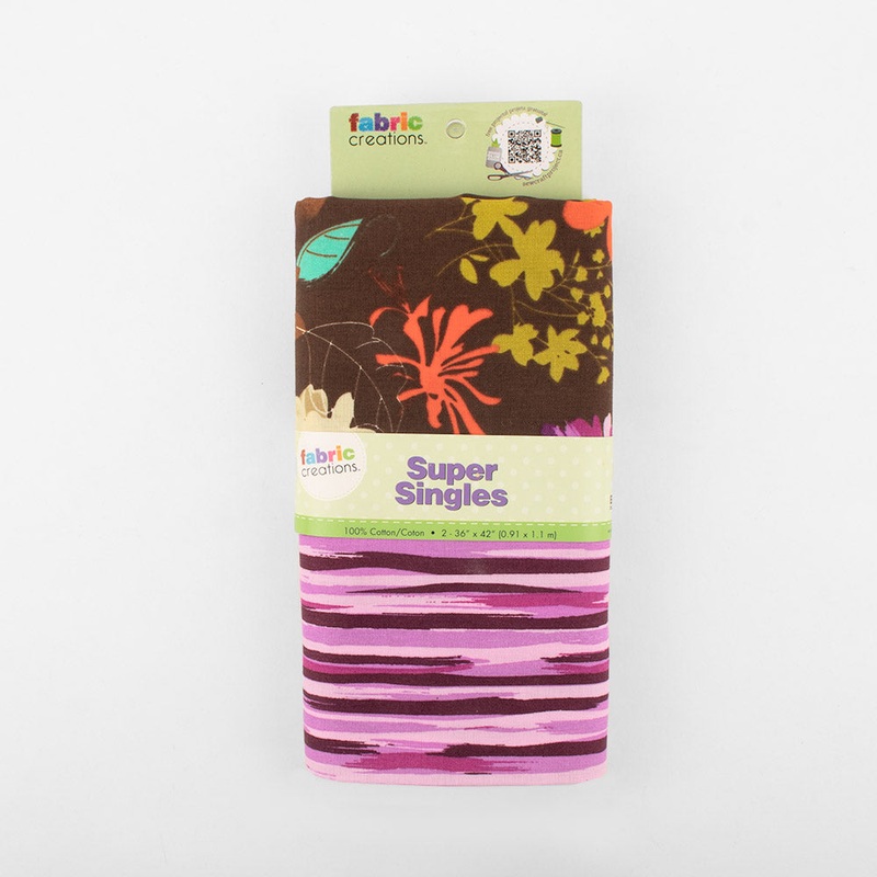 2 yard pre-cut cotton prints – Maui sunset – Purple
