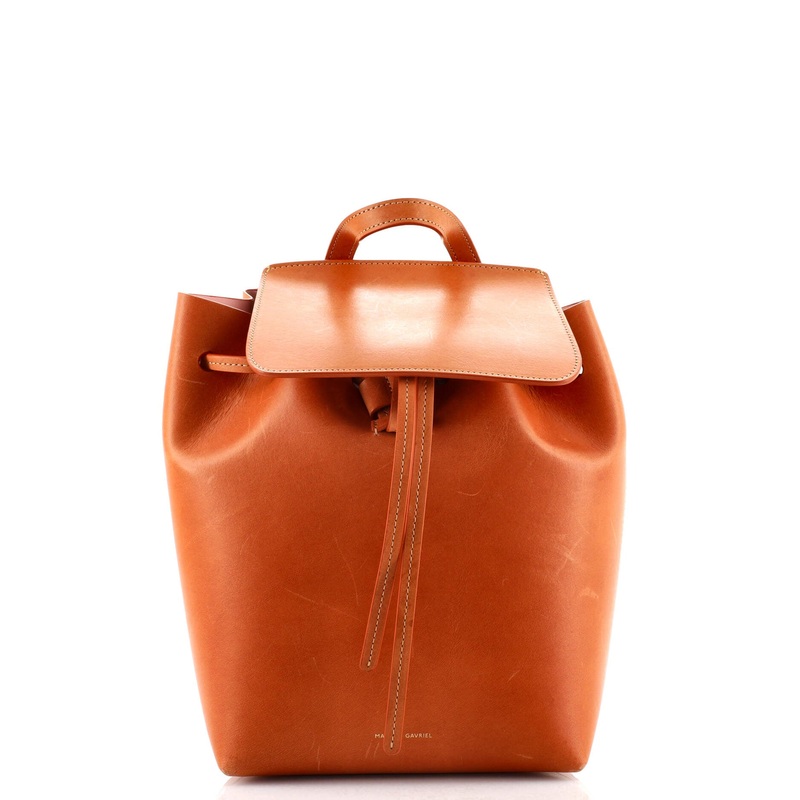 Drawstring Backpack Leather Mini S744817048262