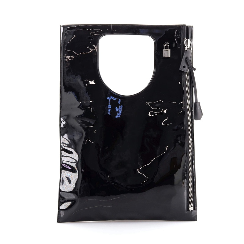 Alix Fold Over Bag Patent Large