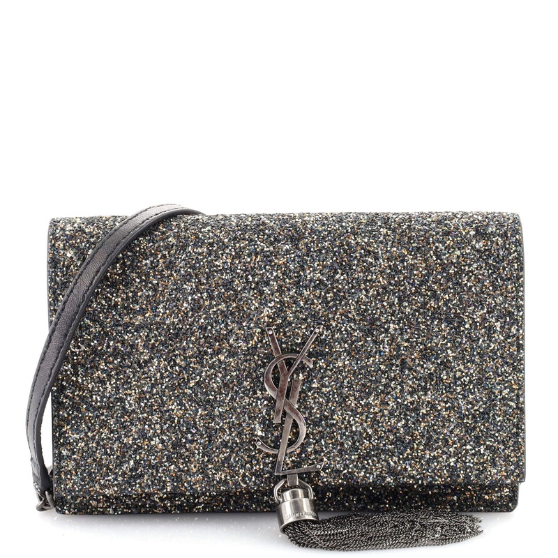 Classic Monogram Tassel Chain Wallet Glitter S744817044299