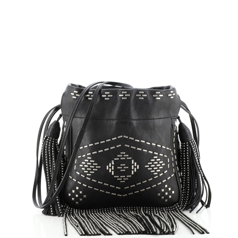 Helena Bucket Bag Studded Leather Small S744817040567