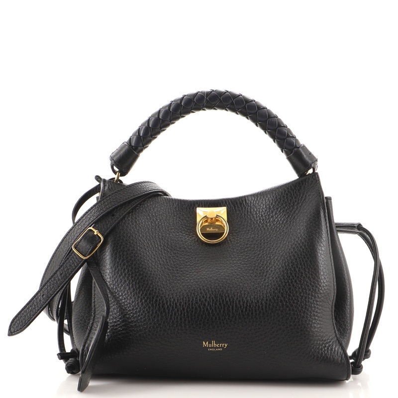 Iris Shoulder Bag Leather with Braided Detail Small S744817046228