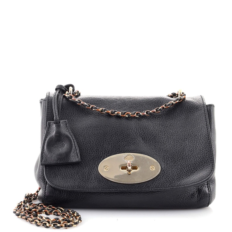 Lily Chain Flap Bag Leather Small S744817043760