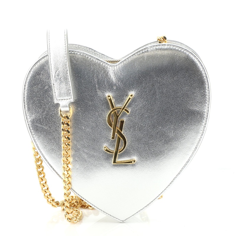Love Heart Chain Bag Leather Small