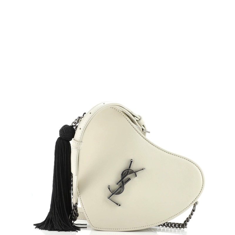 Love Heart Tassel Chain Bag Leather Small S744817044635