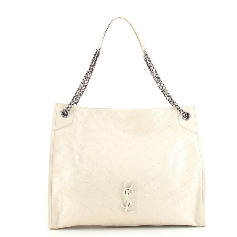 Niki Shopping Tote Matelasse Chevron Leather Large S744817044756