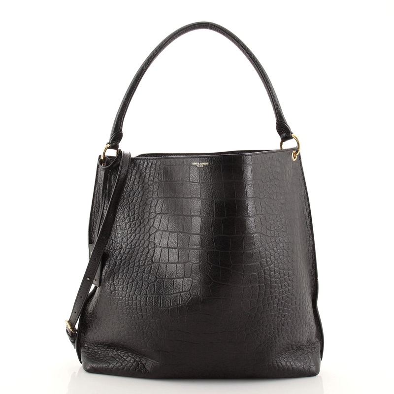 Tag Hobo Crocodile Embossed Leather Medium S744817045223