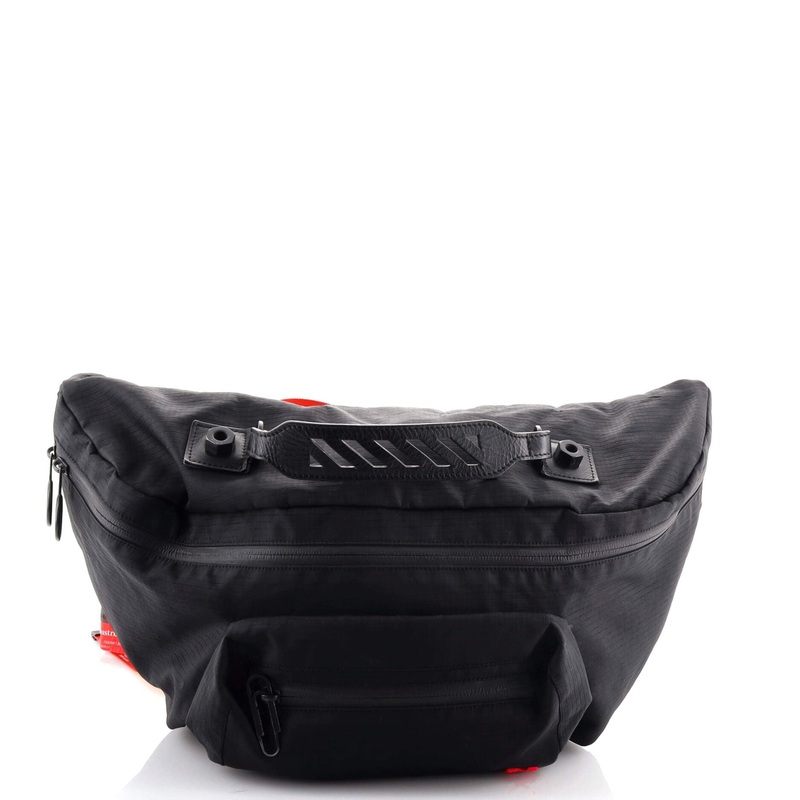 Industrial Zip Around Pocket Belt Bag Nylon