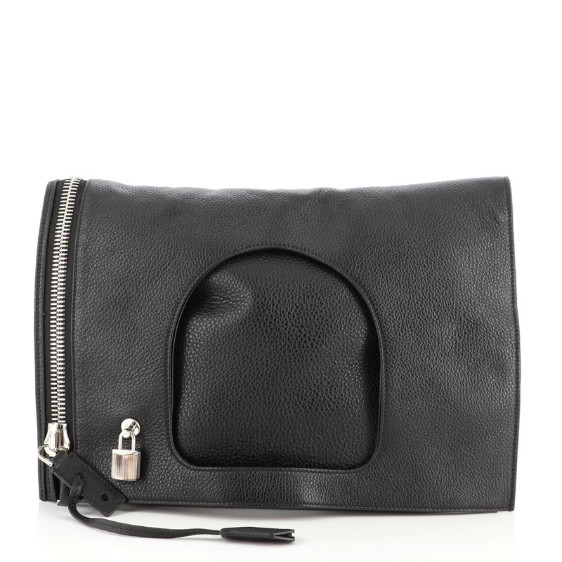 Alix Fold Over Bag Leather Large S744817024624