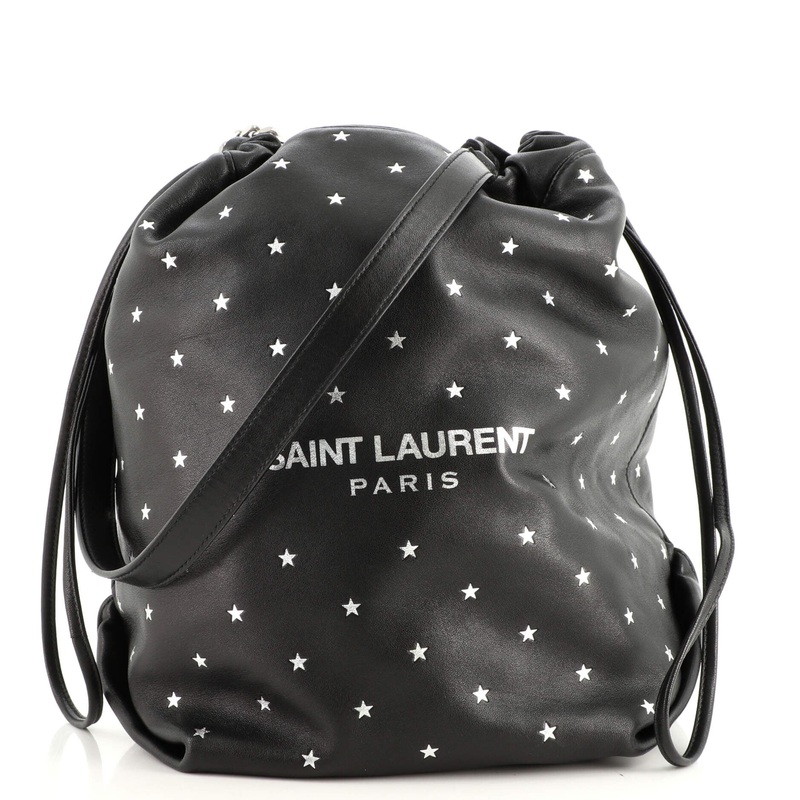 Teddy Bucket Bag Printed Leather Small S744817018858