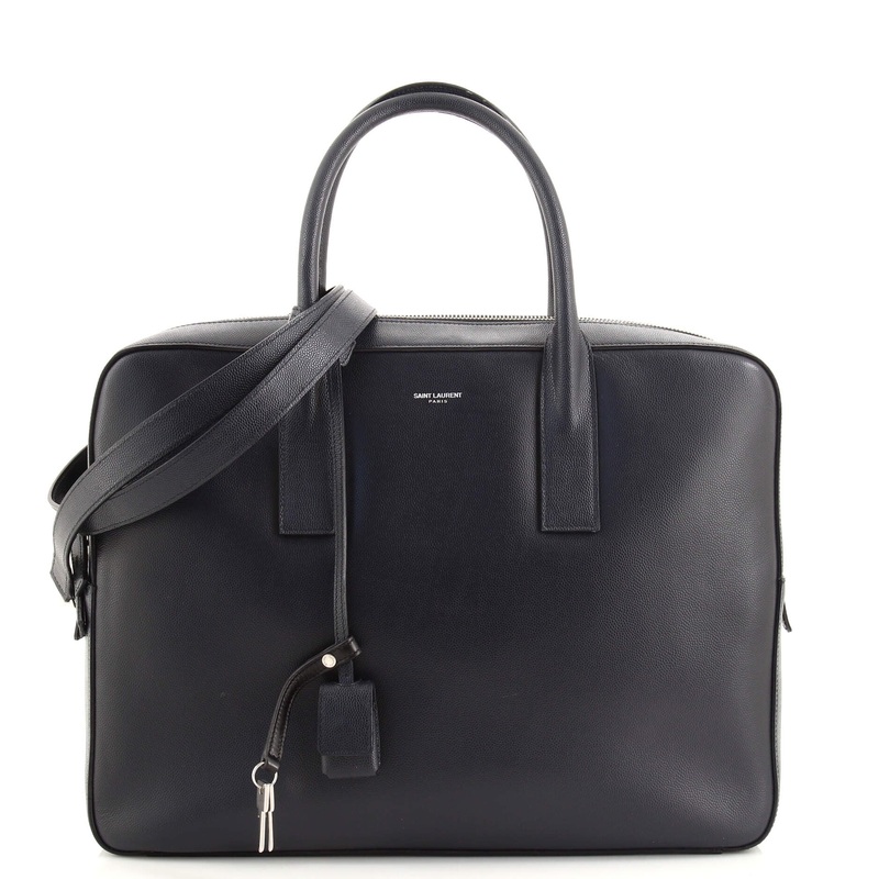Museum Flat Briefcase Leather Medium S744817011262