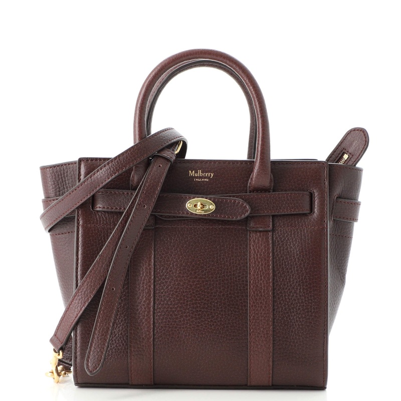 Bayswater Zipped Tote Leather Mini S744817007452