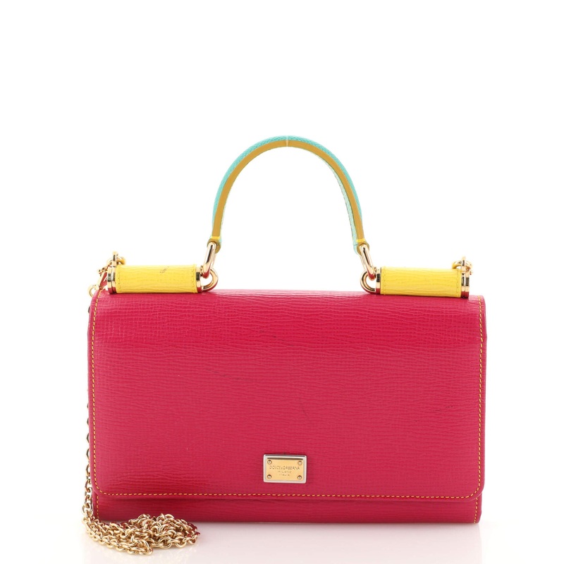 Miss Sicily Convertible Clutch Leather Mini S744816991862
