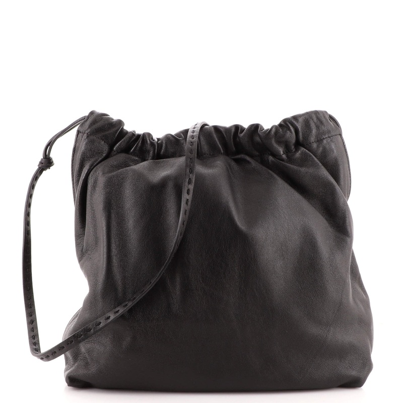 Wander Elastic Shoulder Bag Leather Medium S744816987785