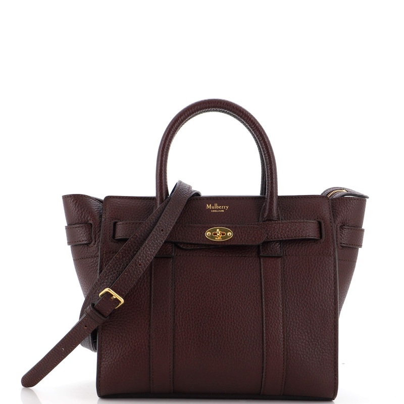 Bayswater Zipped Tote Leather Mini S744816977334